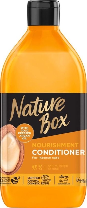 Nature Box - Après-Shampoing Nourrissant à l'Huile d'Argan 385 ml
