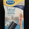 Scholl Velvet Smooth - Nachfüllpackung Hornhautentferner - Extrafein - Fußfeile - 2 Stück - Verpackung beschädigt
