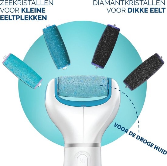 Scholl Velvet Smooth - Recharge Callus Remover - Extra Fine - Lime à Pied - 2 Pièces - Emballage abîmé