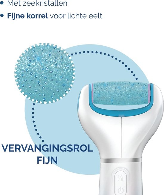 Scholl Velvet Smooth - Recharge Callus Remover - Extra Fine - Lime à Pied - 2 Pièces - Emballage abîmé