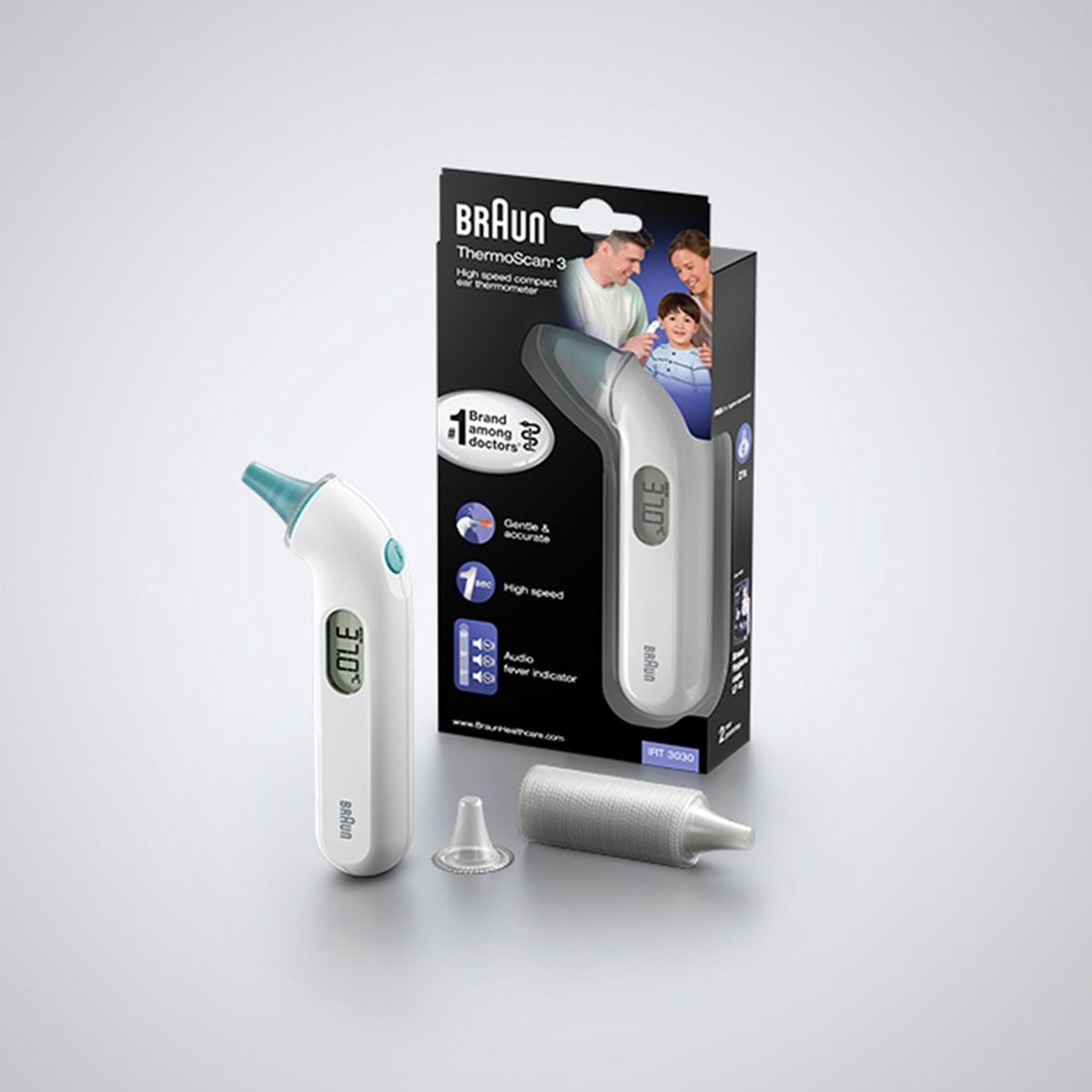 Braun IRT 3030 - Ear thermometer - Packaging damaged