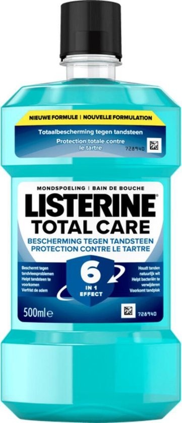 Listerine Mundwasser Total Care Anti-Zahnstein - 500 ml