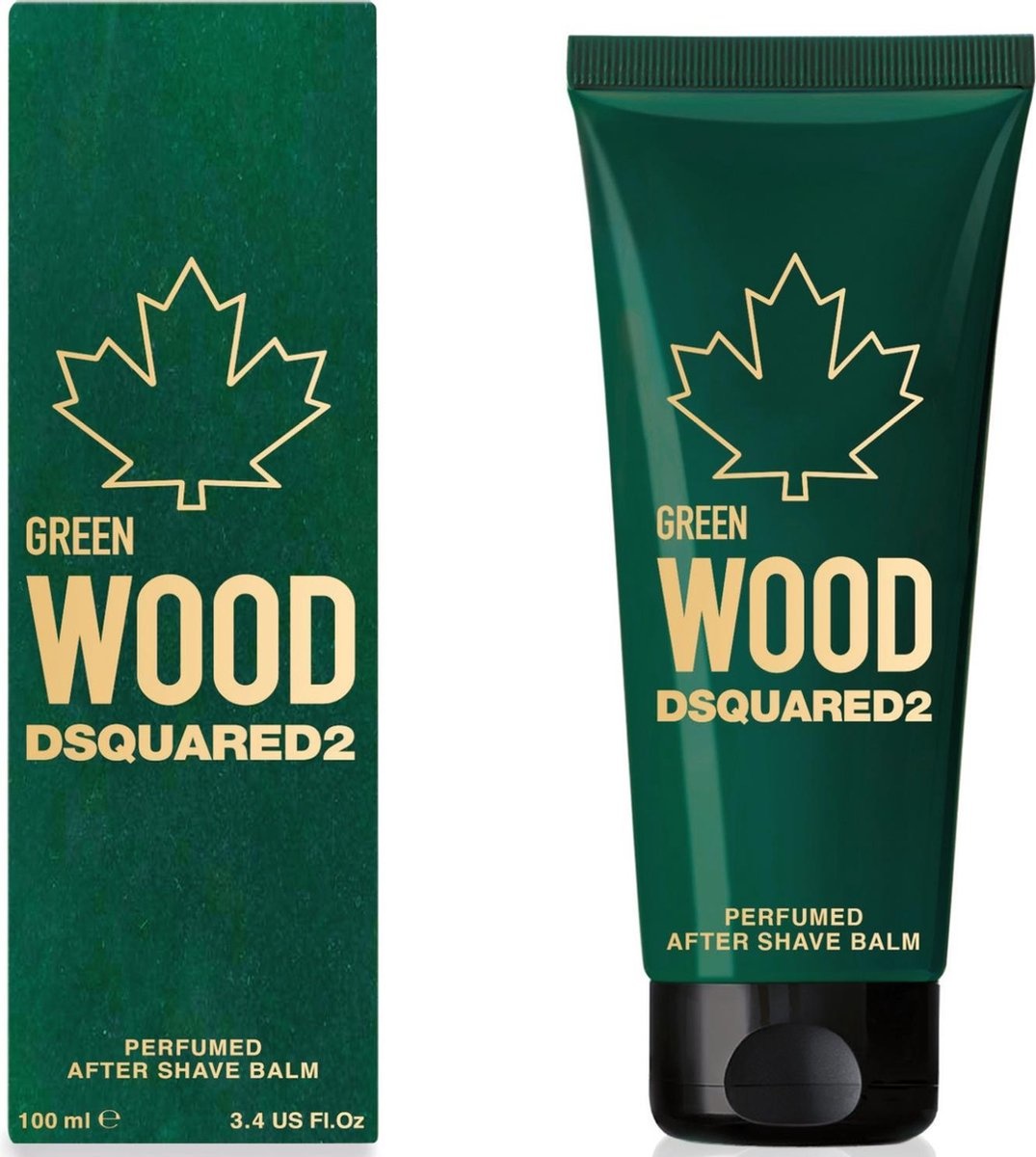 Dsquared2 Green Wood pour Homme - 100 ml - Aftershave-Balsam