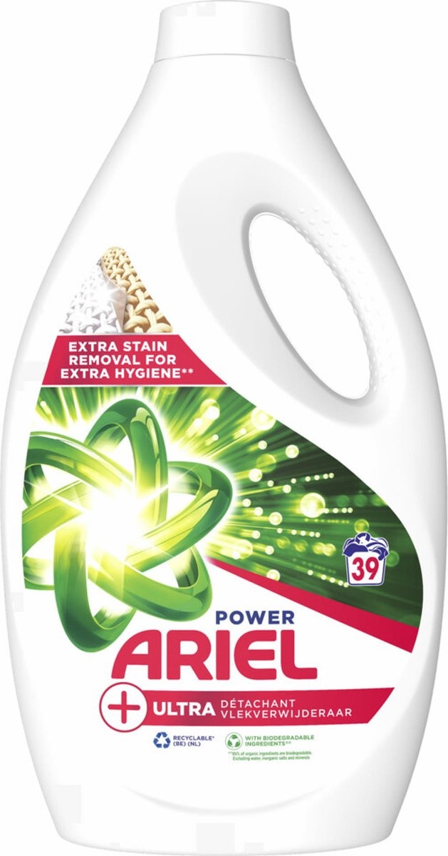 Ariel lessive liquide Regular, 110 fois, flacon de 4,95 litres