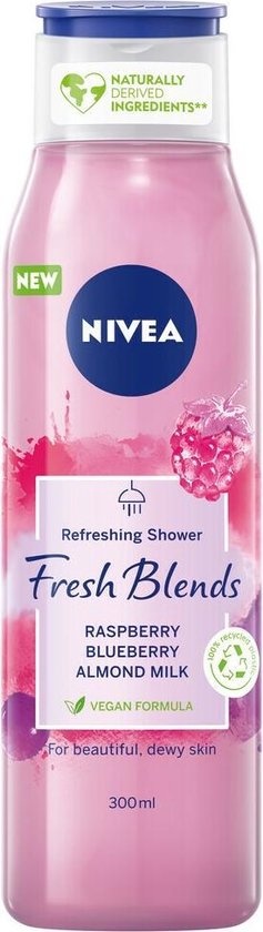 Nivea Fresh Blends Shower Gel Raspberry - 300 ml