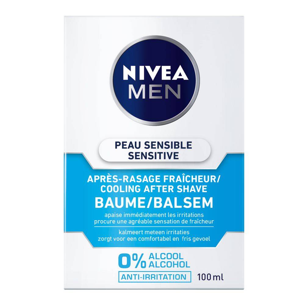 Nivea Men Aftershave Balm Sensitive Cooling 100 ml - Emballage endommagé