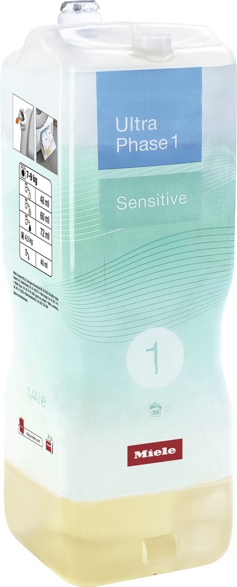 Miele Detergent UltraPhase 1 Sensitive 1.44 L - Packaging damaged