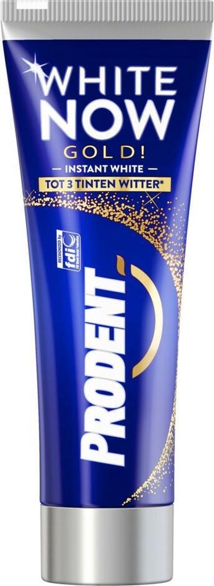 Prodent Toothpaste White Now Gold 75 ml - Packaging damaged