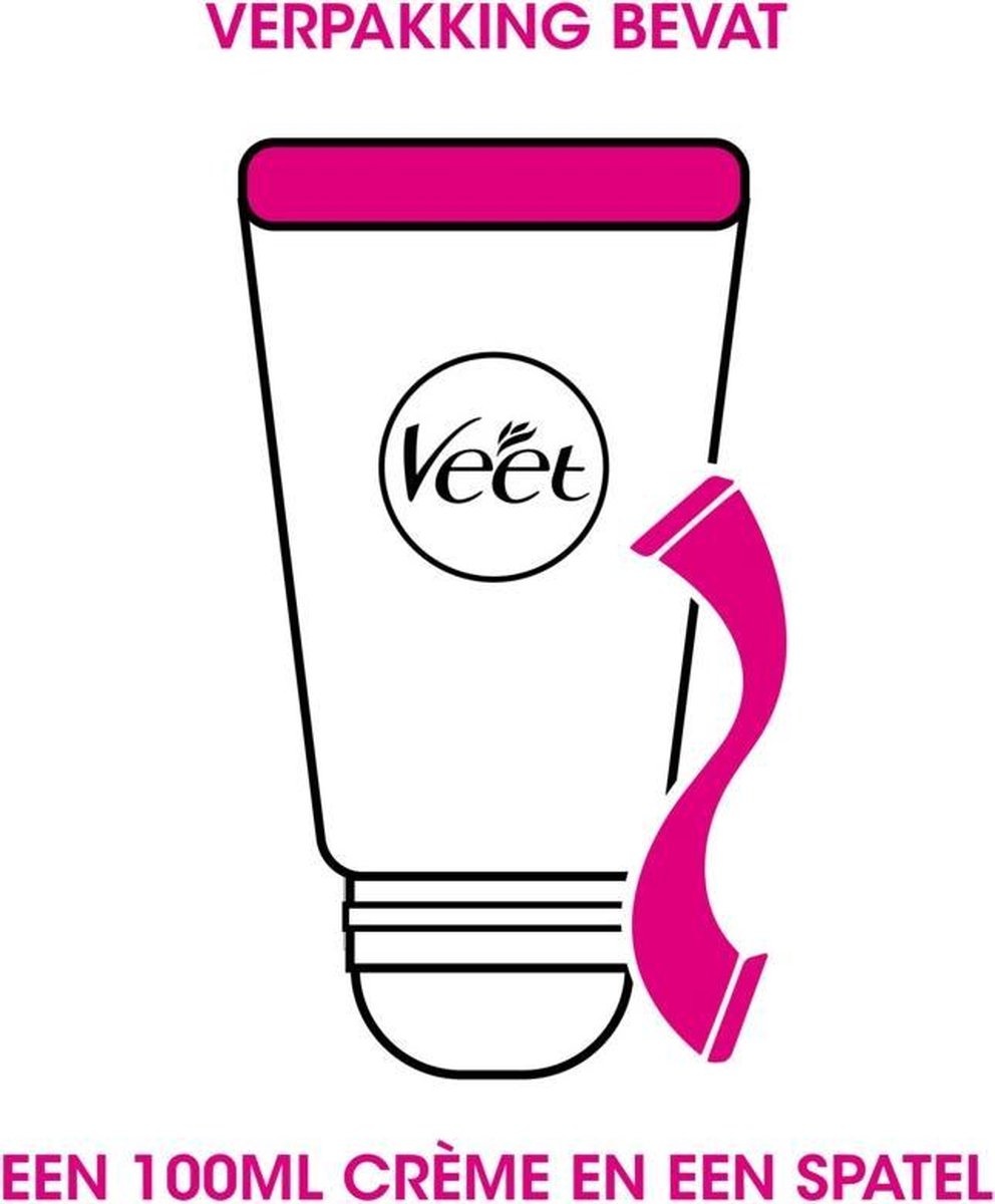 Veet Minima Crème Dépilatoire - Maillot & Aisselles - Peaux Sensibles 100 ml