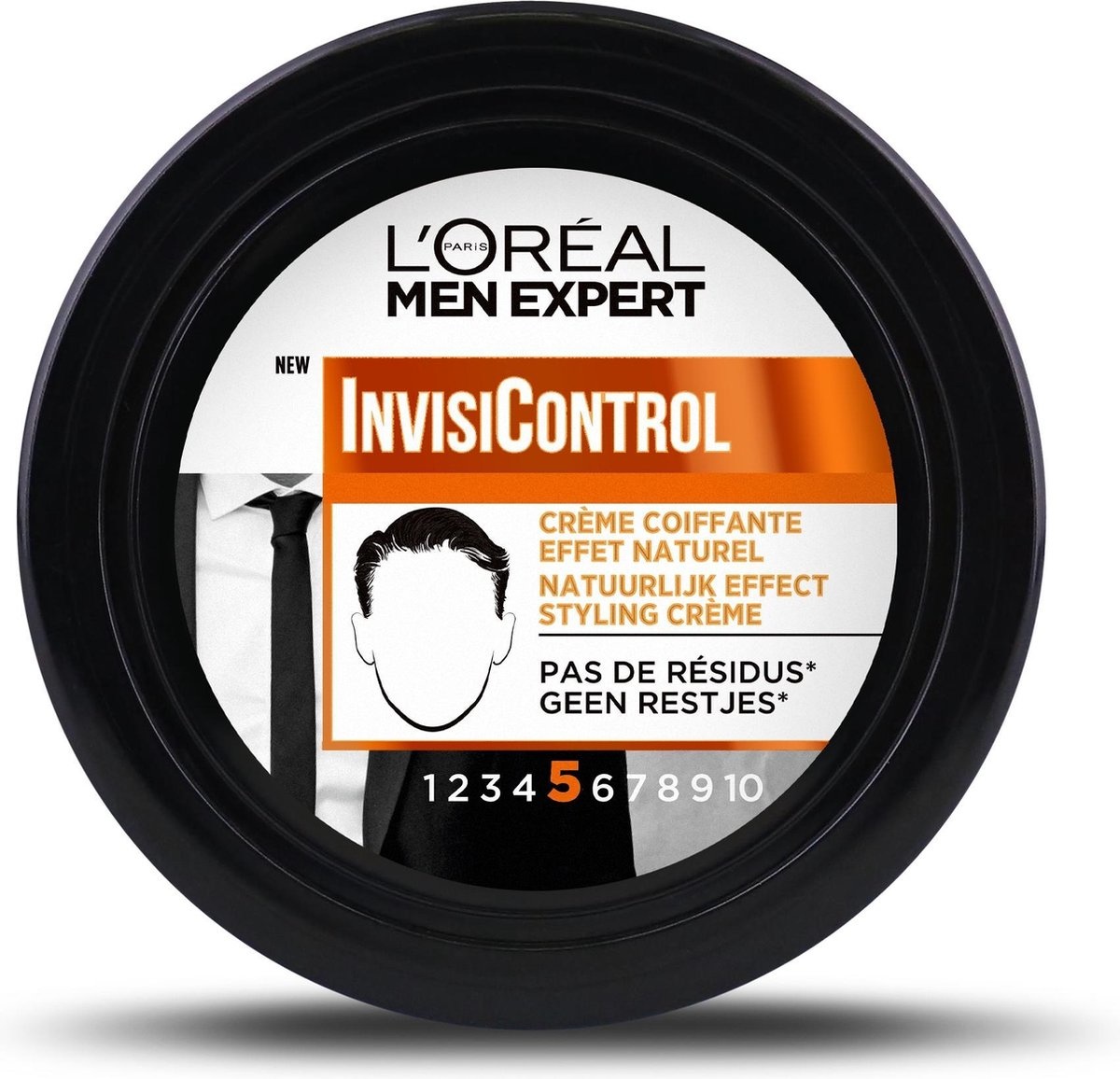 L'Oréal Paris Men Expert Barber Club - Pot de cire Invisicontrol - 150 ml