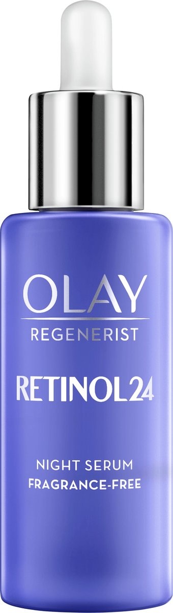 Olay Retinol24 - Nachtserum - Parfumvrij Met Retinol En Vitamine B3 - 40 ml - Verpakking beschadigd