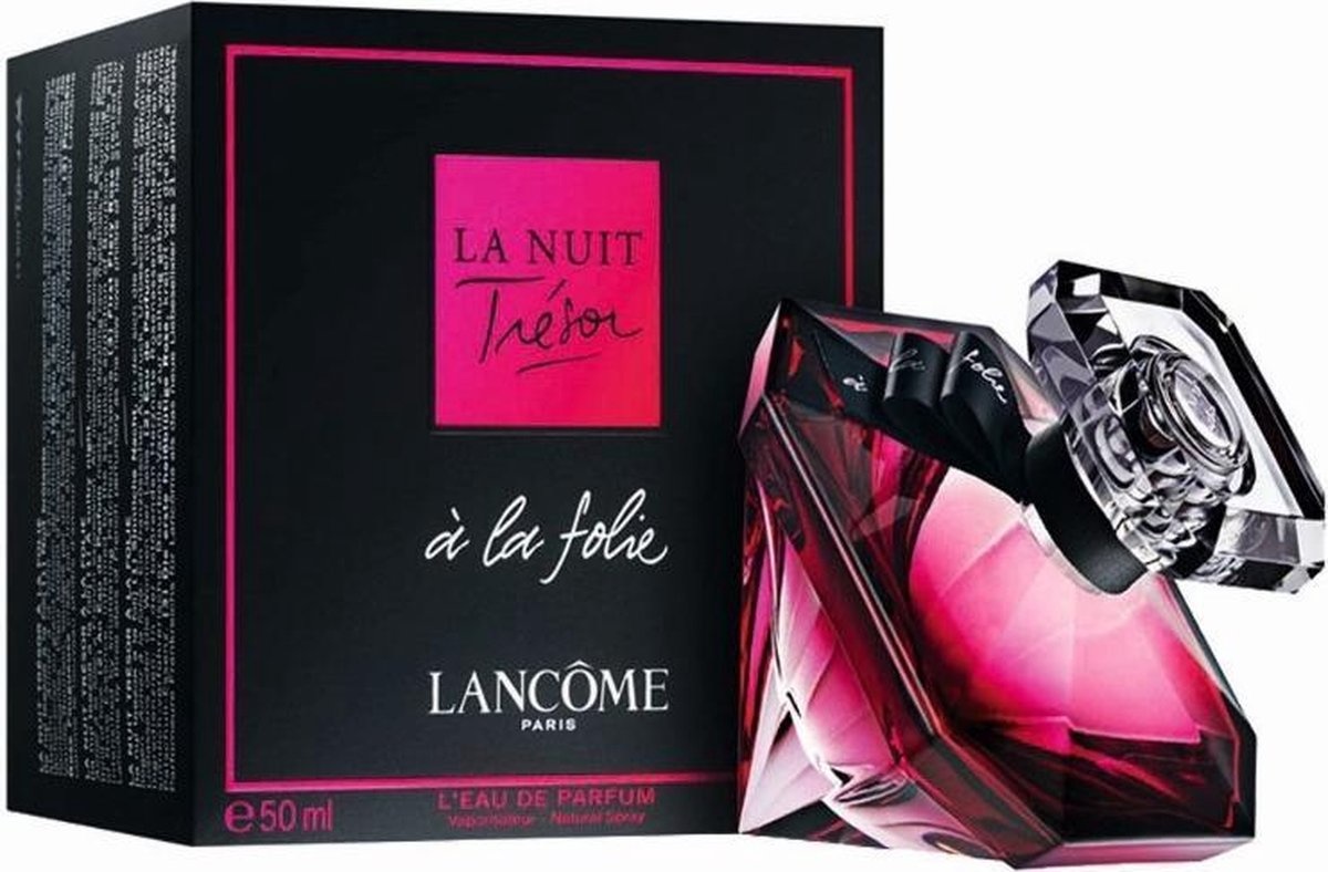 Lanc me La Nuit Tr sor La Folie 50ml Packaging damaged