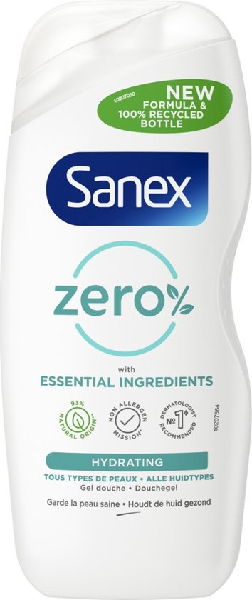 Sanex Douchegel Zero% Normal Skin 250 ml