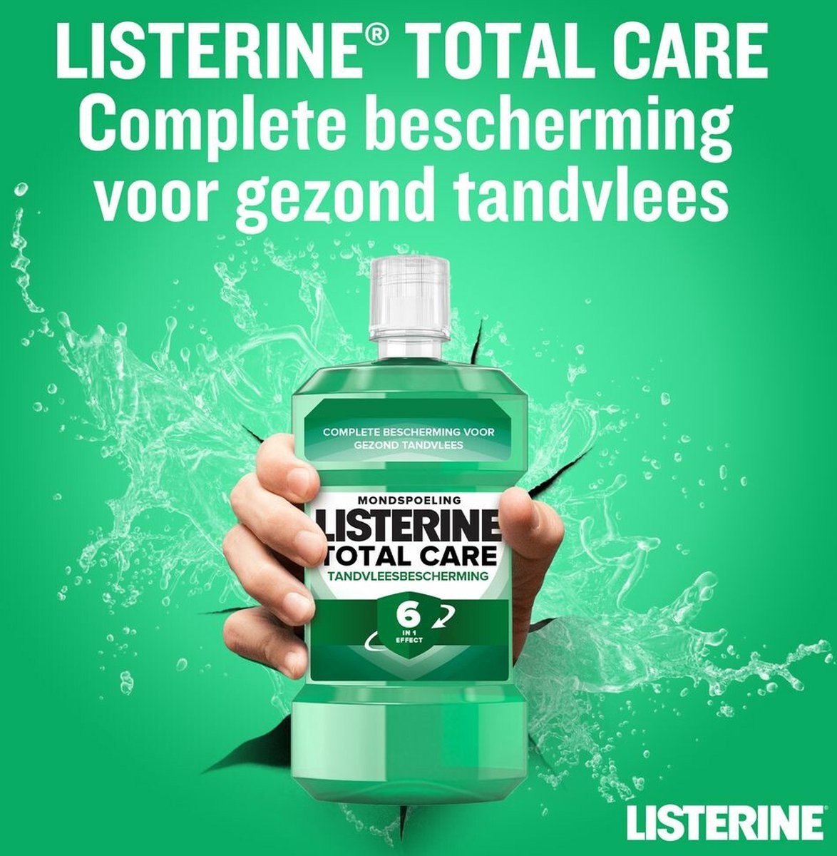 Listerine Mouthwash Tooth and Gum Protection - 500 ml