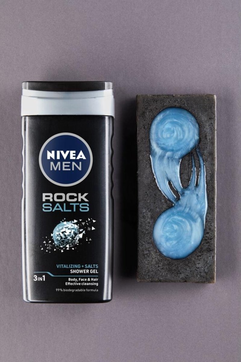 Nivea Men Rock Salts Shower Gel 250 ml