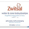 Lingettes bébé Zwitsal Water & Care - 75 pièces