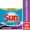 Sun All in 1 Extra Power dishwasher tablets - 40 pieces - Effective Dirt Removal