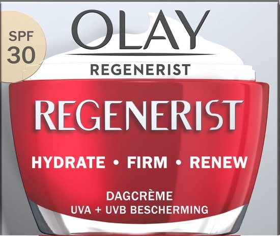 Crème de jour Olay Regenerist - Pour le visage avec SPF30 - 50 ml - Emballage endommagé