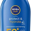 NIVEA SUN Protect & Hydrate Sonnenmilch - 100 ml Reisegröße SPF50+