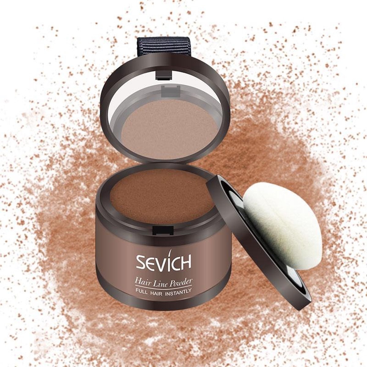 Sevich Hair Building Fibers for Hairline and Crown Medium Brown Hair