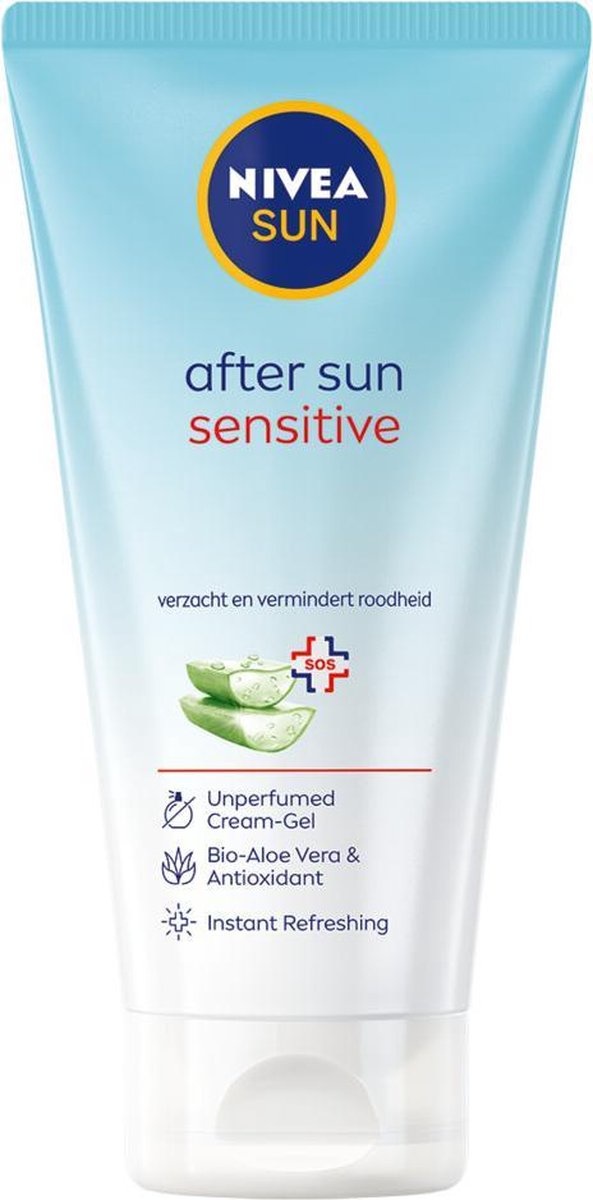 NIVEA SUN Sensitive Aftersun Cream Gel - 175 ml