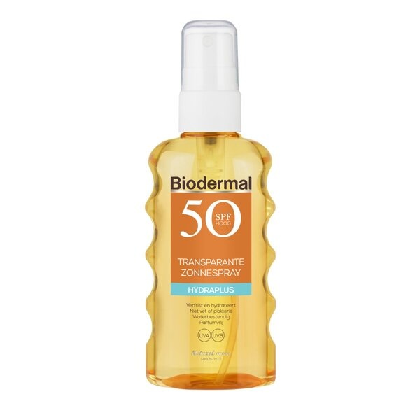 Biodermal Sun - Sunscreen Spray - Transparent Sunscreen Spray SPF50 - 175ml
