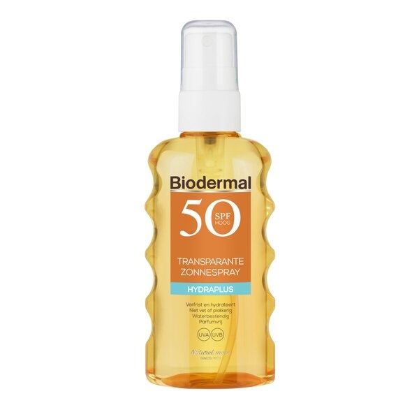 Biodermal Sun - Sonnenschutzspray - Transparentes Sonnenschutzspray SPF50 - 175ml