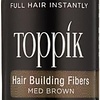 Toppik Hair Building Fibers Travel (3 Gramm) – mittelbraun