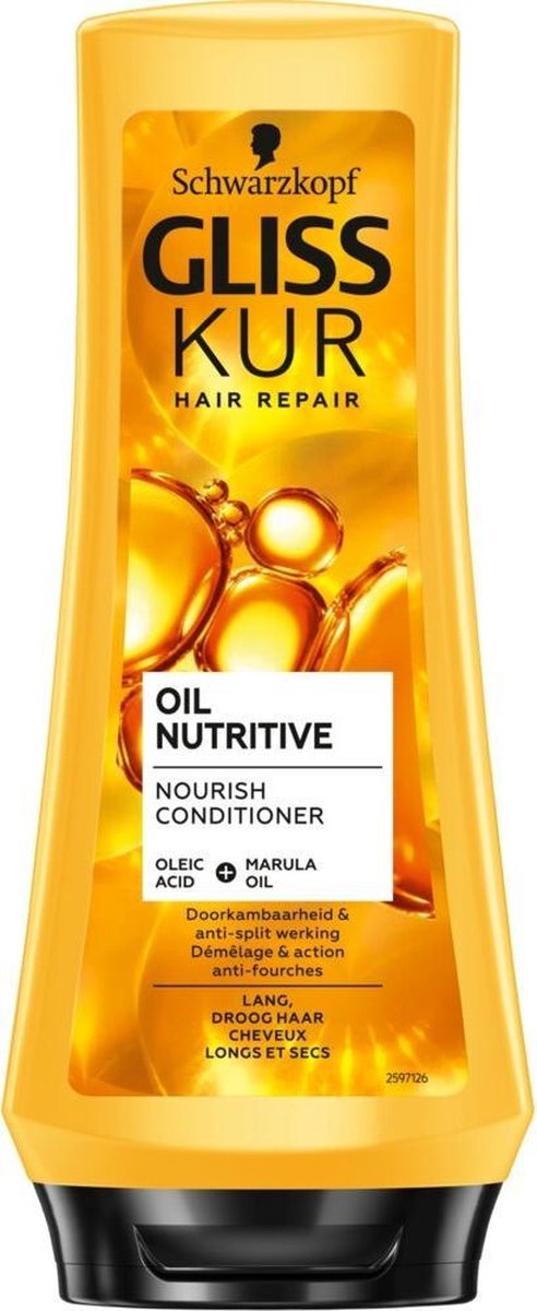 Gliss Kur Conditioner Oil Nutritive 200 ml