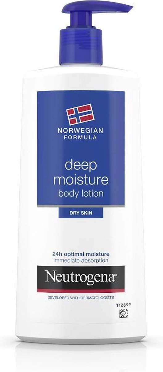 Neutrogena Tiefenfeuchtigkeits-Körperlotion - 250 ml (für trockene Haut)