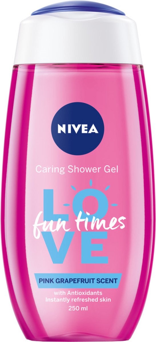 Nivea Nourishing Shower Gel LOVE Fun Times 250 ml