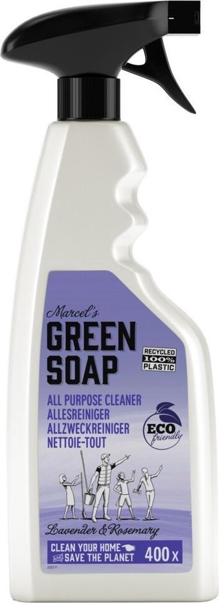 Marcel's Green Soap allesreiniger spray Lavendel & Rozemary 500ml