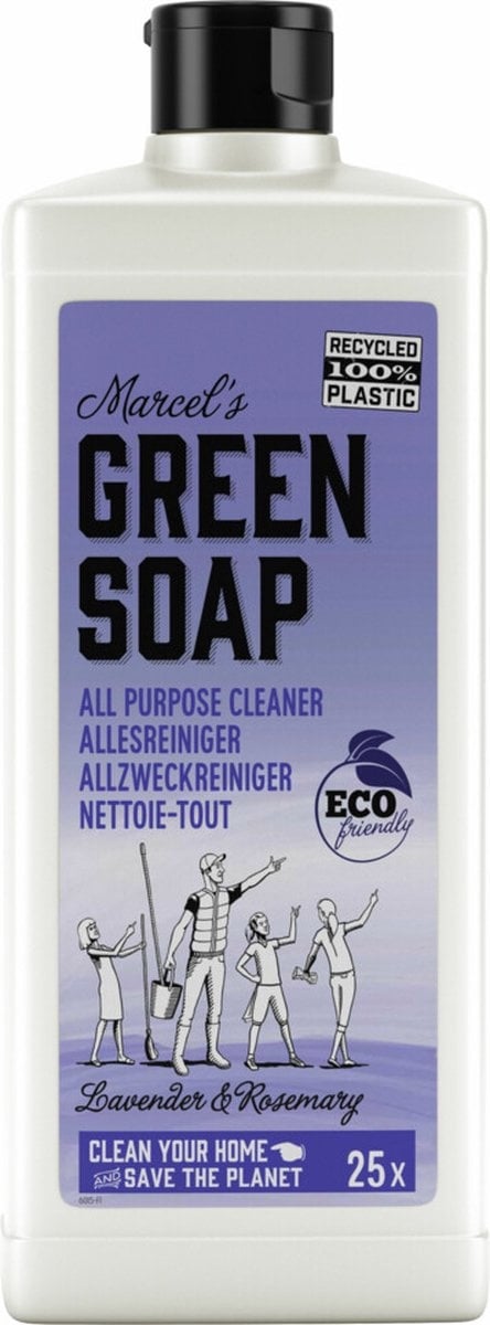 Marcel's Green Soap Nettoyant Tout Usage Lavande & Romarin (750 ml)