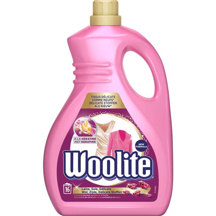 Woolite Wol & Zijde met Keratine - Wasmiddel - 1,9 ltr