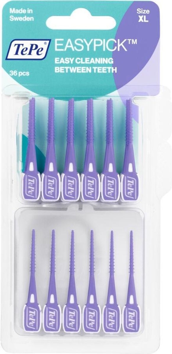 Tepe Easypick Purple XL - 36 Pieces