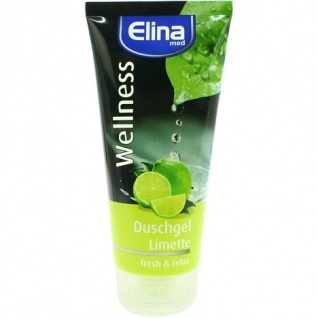 Elina med Wellness Shower Gel Lime - 200 ml