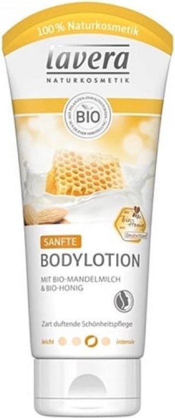 Lavera Lait Corporel au Lait d'Amande Bio & Miel Bio - 200ml