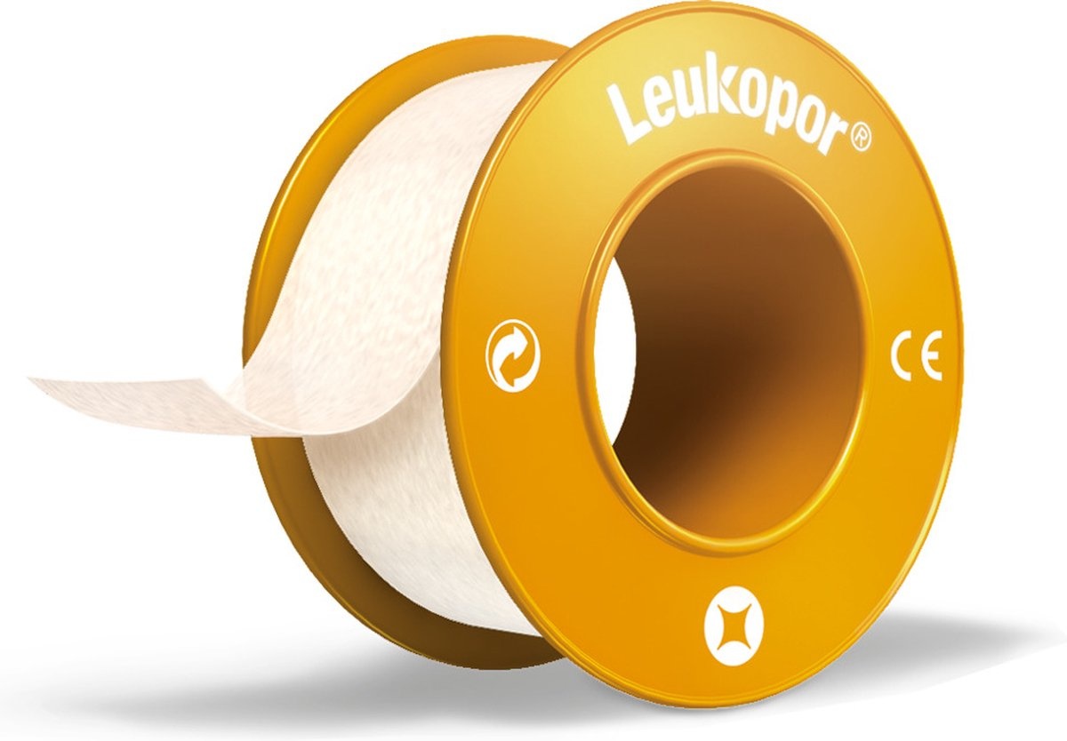 Leukopor Sehr empfindliche Haut - Heftpflaster - 5 mx 2,5 cm - 1 Rolle