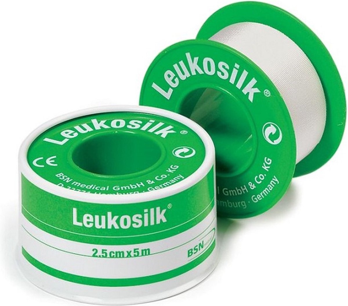 Leukosilk Peau sensible - 5 mx 2,5 cm - Pansements