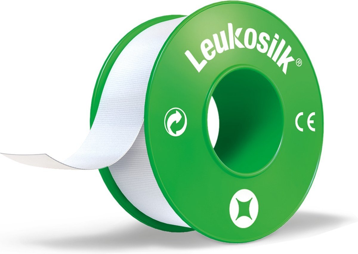 Leukosilk Peau sensible - 5 mx 2,5 cm - Pansements