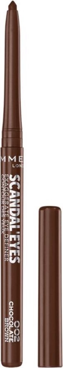 Rimmel London Exaggerate Full Color Eye Definer Eye Pencil – 002 Schokolade