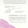 Cottons Tampons met inbrenghuls Super- 14st