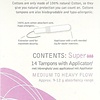 Cottons Tampons mit Applikator Super- 14St