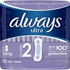 Always Serviette Hygiénique Ultra Longue - séchage instantané - 12pcs