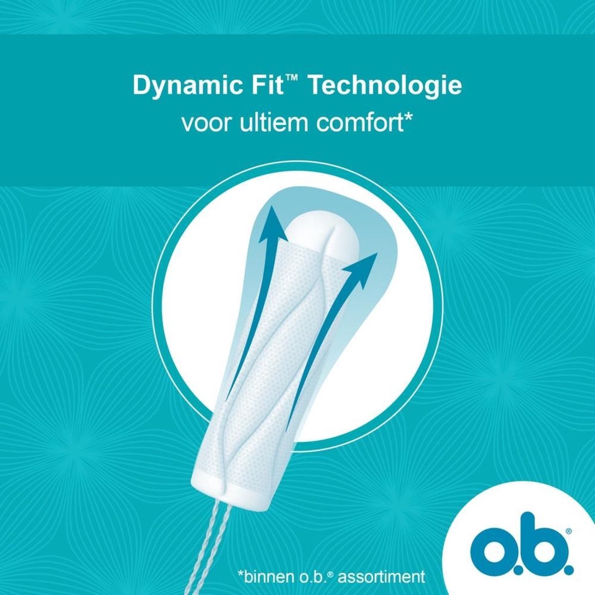 O.b. ProComfort Mini Dynamic Fit Tampons - Mini Tampons, 16 pcs.
