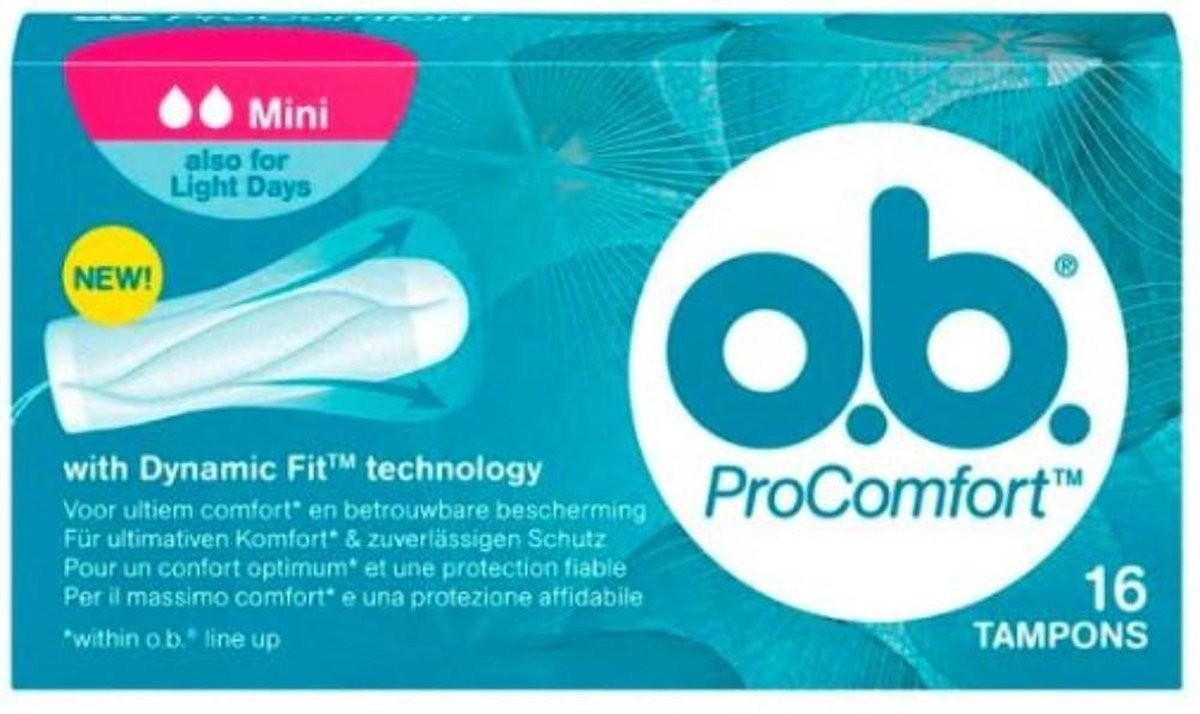 Tampons OB Pro-Comfort Mini - 16pcs