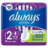 Always Ultra Long - with Wings - Instant Dry - 10pcs