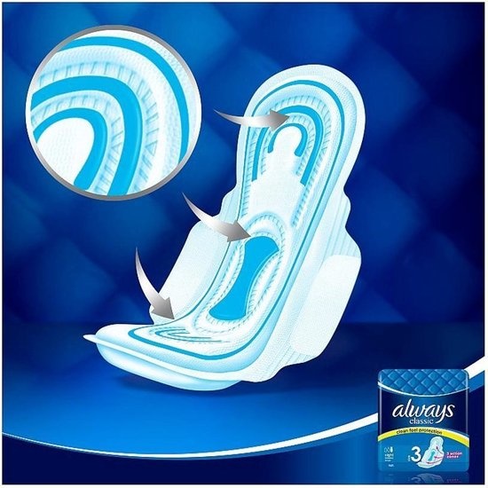 Always Classic Night "Clean Feel Protection" - 8pcs