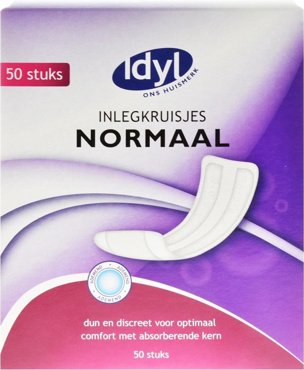 Idyl Slipeinlagen Normal - 50 Stk.