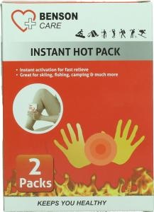 Benson Instant Hot Pack Einmalgebrauch (2 Stück)